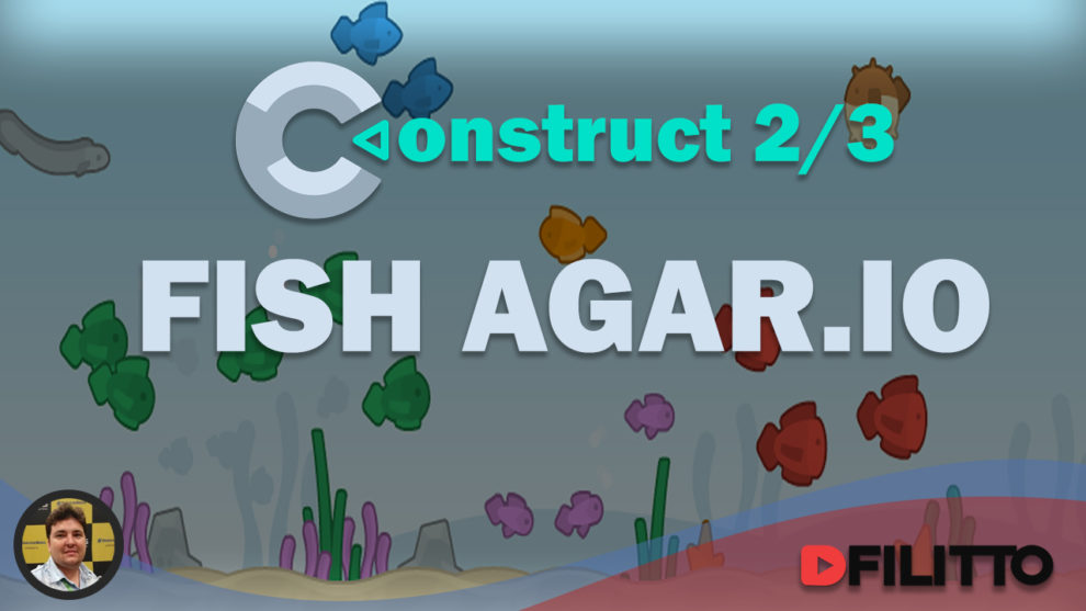 Construct 2 - Fish Game Agar.io