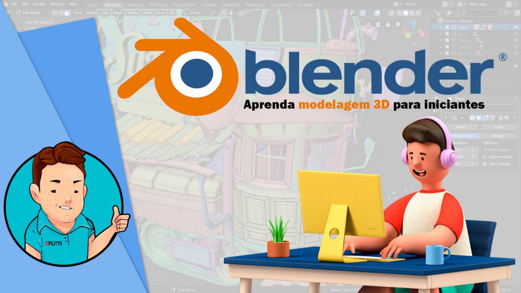 Blender - Modelagem 3D para iniciantes